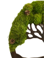 Moss Tree with Provence Moss and Cones. Tree of Life - Image 2