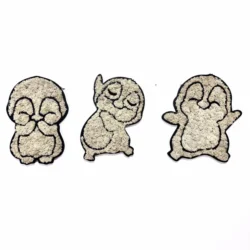 Penguin Wall Art Set — Arctic Trio